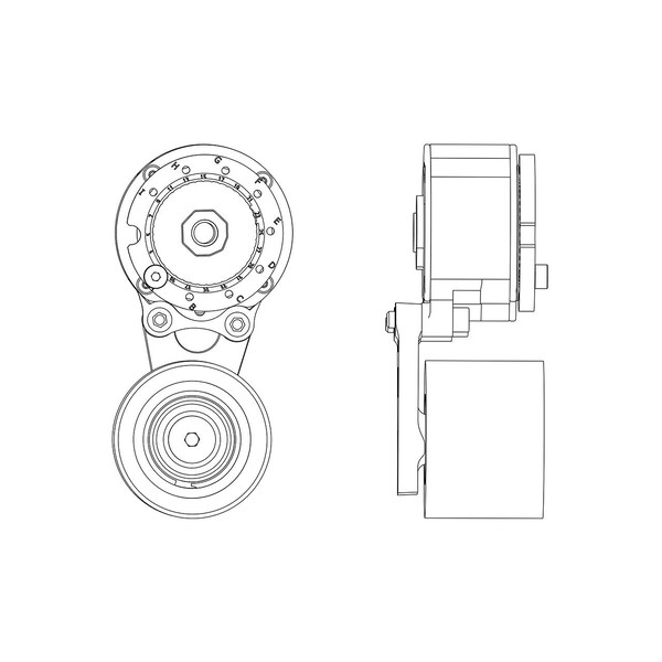 Kit Masters Polyforce Tensioner 017002004, 689440 689440 - main